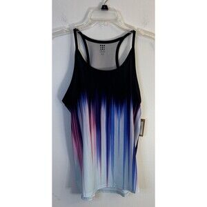 Title Nine Gradient Tank Top Women XS Stretch Lightweight Athletic Workout NEW
